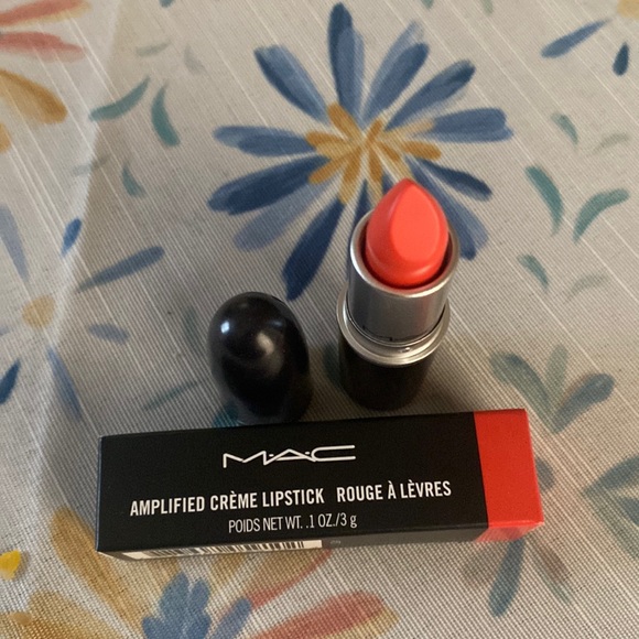 MAC Cosmetics Other - New MAC Amplified Crème Lipstick Rouge A Levres 115 Morange sexy summer shade